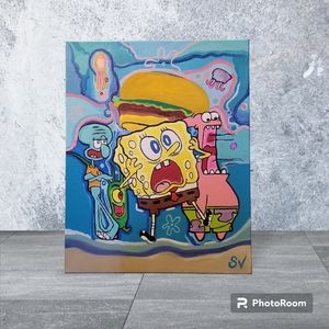 Canvas painting